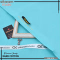 Alkaram Fabrics 4.5 Meter Hard Cotton Unstitched Summer Suit | Color Guaranteed