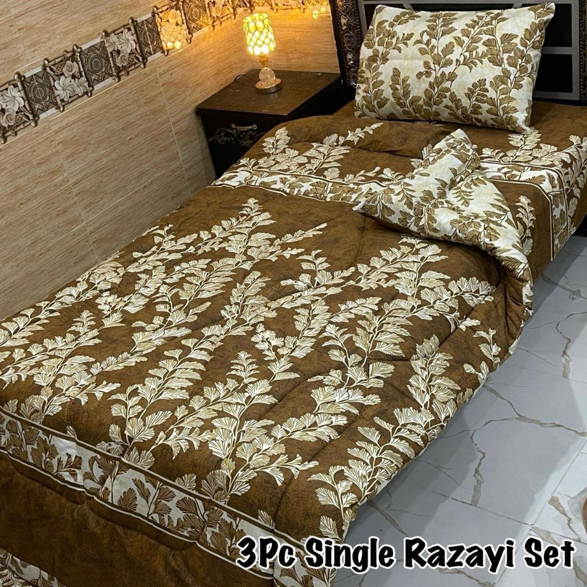3Pc Single Vicky Razayi Sets – 500 GSM Mix Cotton | Khady's Fabric