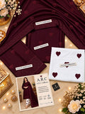 BAREEZE Winter Collection 2026 Heart Edition | Premium Dhanak Suit