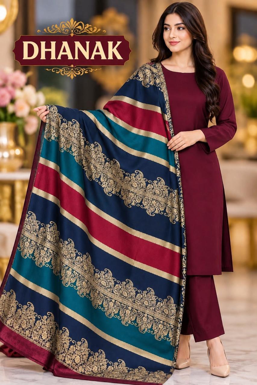 Most Hit Design Winter Collection 2026 | Dhanak 3-Piece Suit