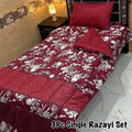 3Pc Single Vicky Razayi Sets – 500 GSM Mix Cotton | Khady's Fabric