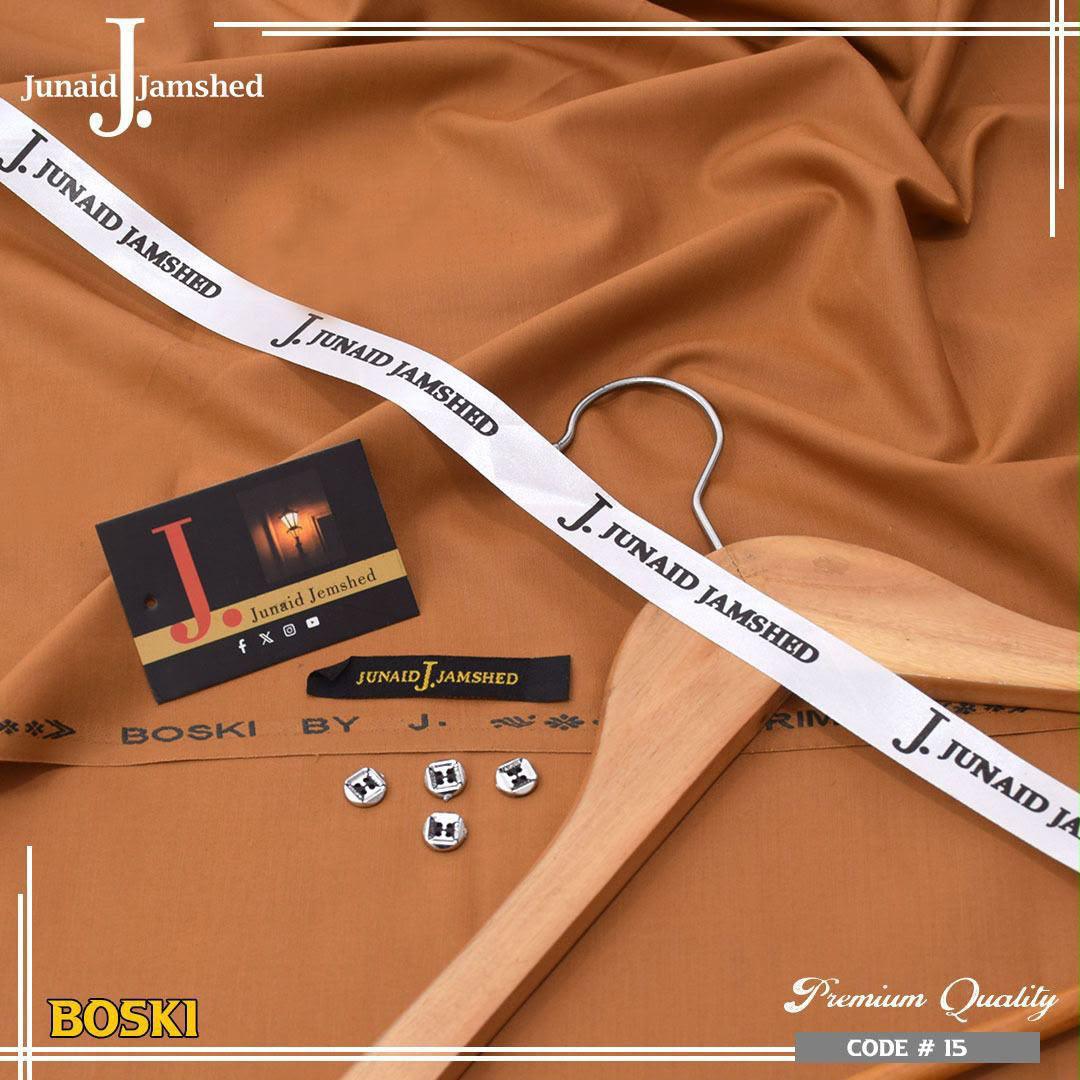 J. Men's Wear Boski 4 Meter Summer Fabric | Light Colors | 100% Color Guaranteed