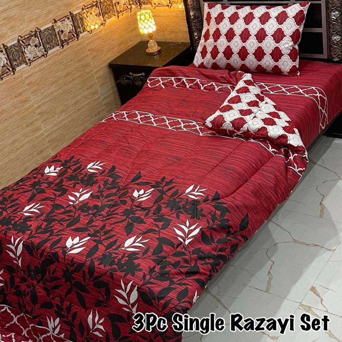 3Pc Single Vicky Razayi Sets – 500 GSM Mix Cotton | Khady's Fabric