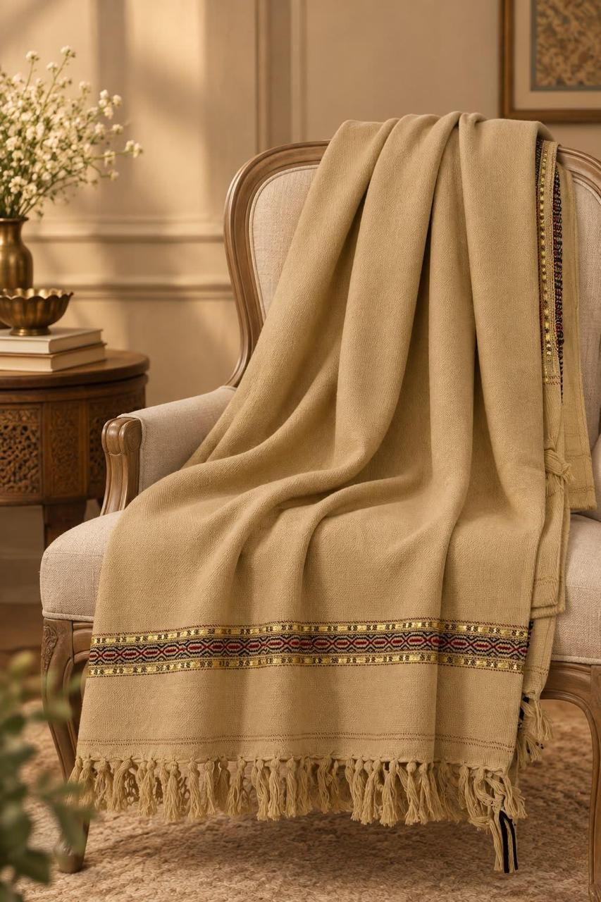 j. Mardana Shawl for Men – Premium Soft Wool Winter Shawl | 3 Yard