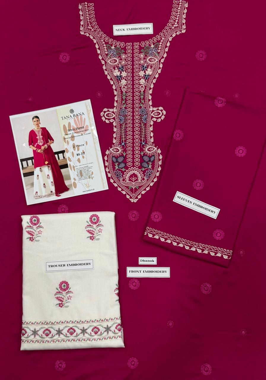 Tana Bana Ruby Rose Grace Dhanak Suit 2026