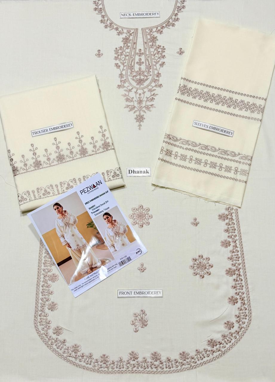Pezwaan Ivory Blossom Luxe Dhanak Suit 2026